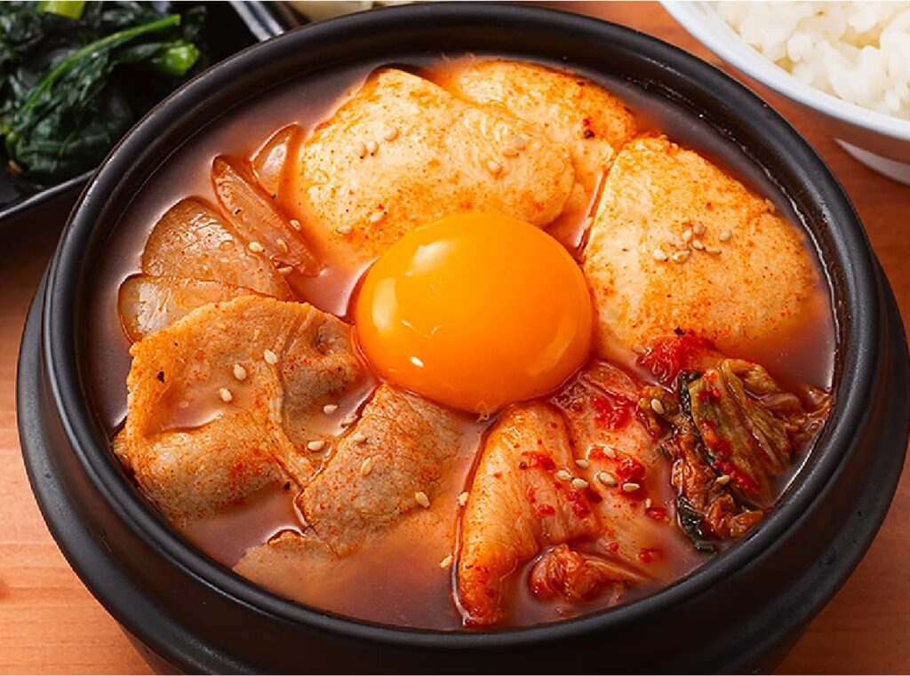 石鍋豆富チゲ