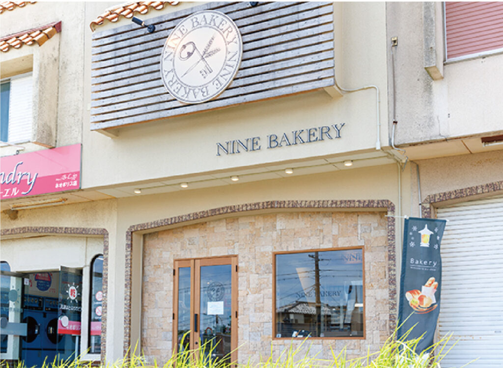 NINE BAKERY外観