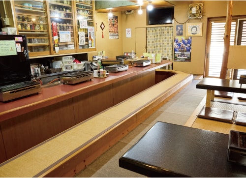 荻ホル店内