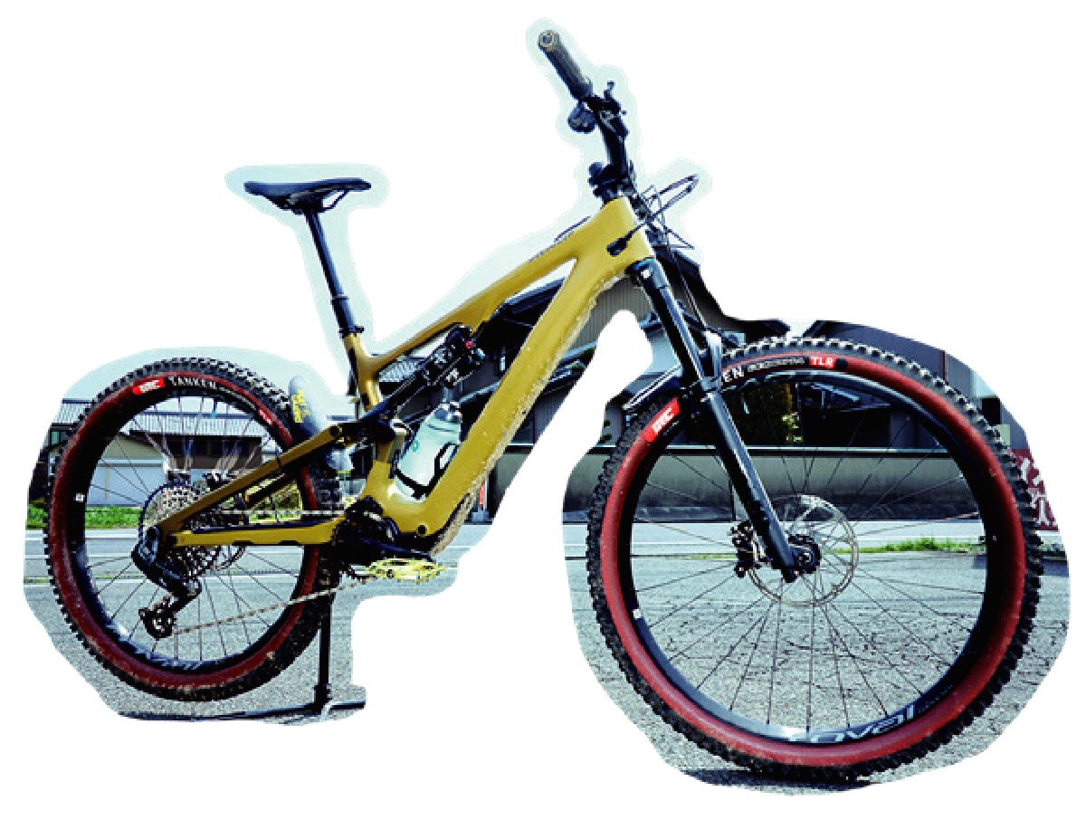 黄色い自転車